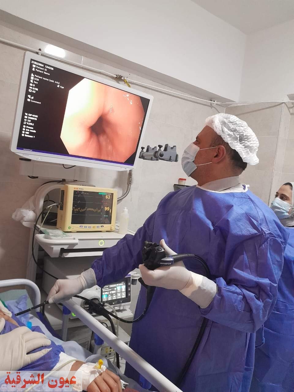 صحة الشرقية: إجراء عمليات مناظير بجهاز أرجون بلازما الفريد بمستشفى منيا القمح المركزي