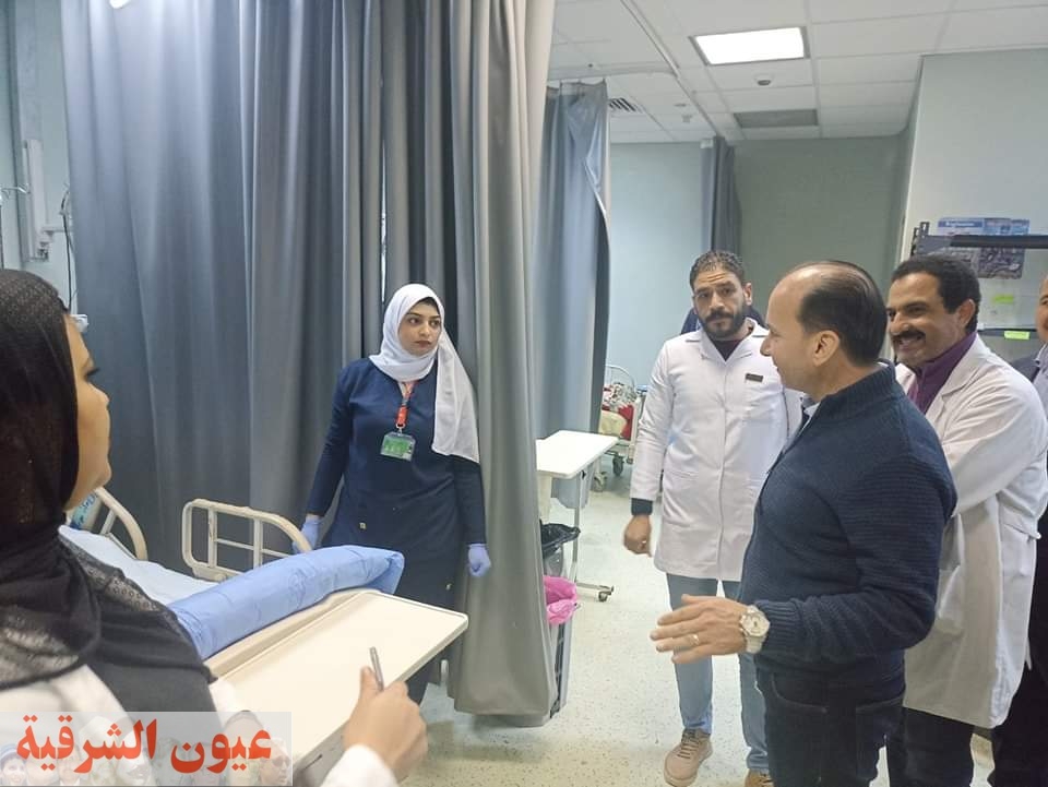وكيل وزارة الصحة بالقليوبية يجري جولة بمستشفى قليوب التخصصي