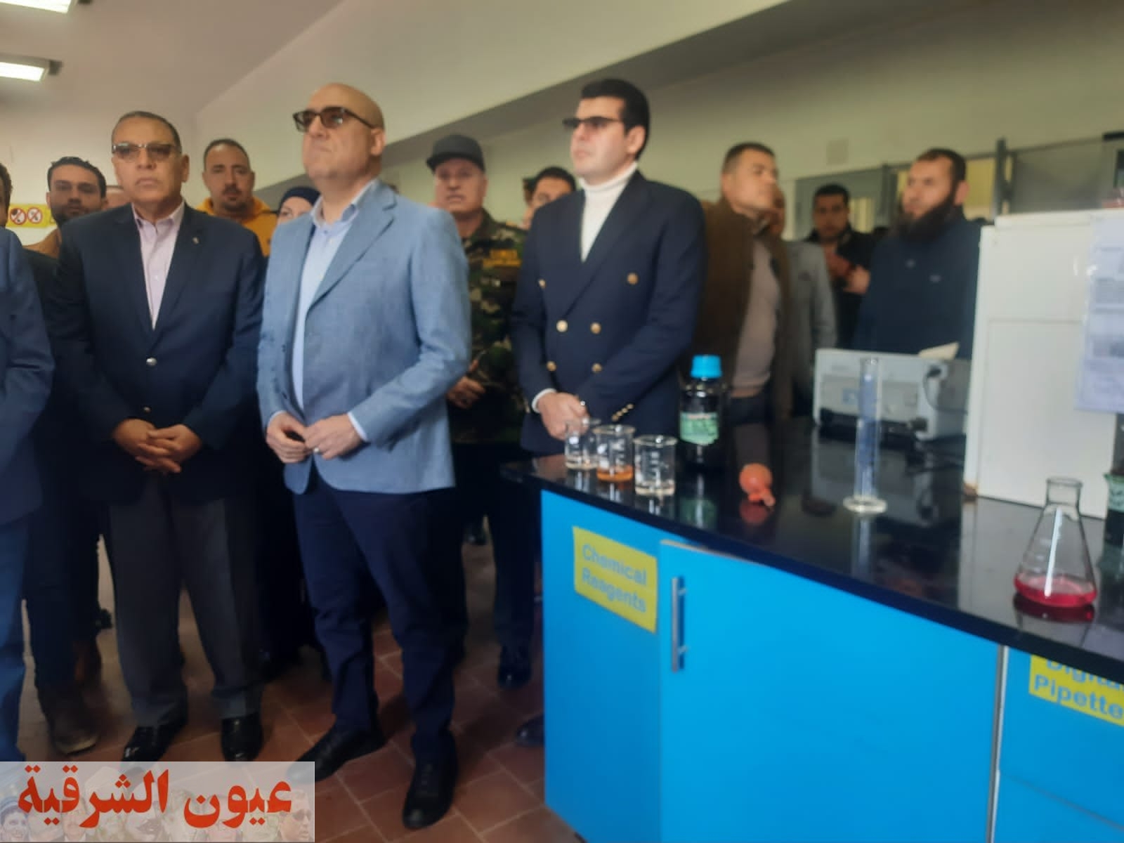 وزير الاسكان ومحافظ الشرقية يتفقدان المحطة المرشحة بمدينة ببلبيس