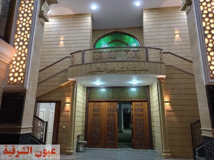 محافظ كفرالشيخ يعلن افتتاح مسجد الزعويلي بقلين على مساحة 450 م2