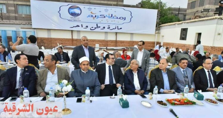 محافظ أسيوط وأمين حزب مستقبل وطن يشهدان حفل إفطار 