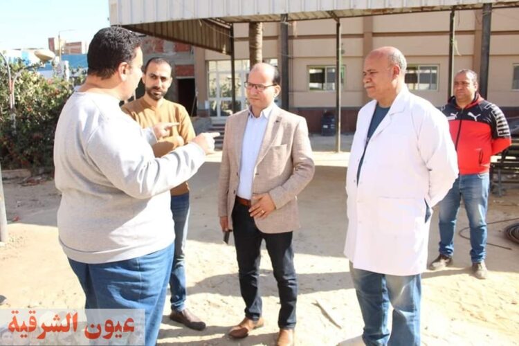 وكيل وزارة الصحة بالقليوبية يتفقد مستشفى حميات بنها