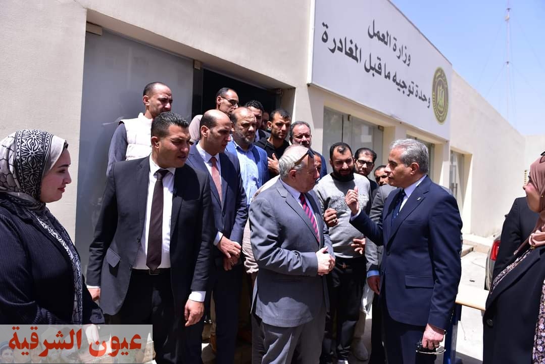 وزير العمل يلتقي عمال مصريين مُرشحين للعمل في موسم حج 2024