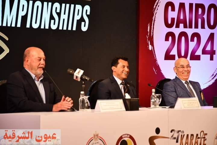 بعد غياب 37 عامًا… وزير الرياضة يشهد المؤتمر الصحفي للإعلان عن إستضافة مصر لبطولة العالم للكاراتية