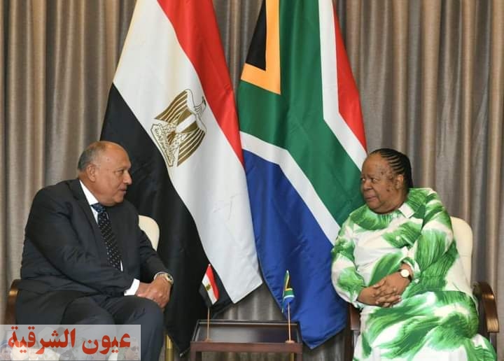وزير الخارجية يُجري مشاورات سياسية مع نظيرته الجنوب افريقية