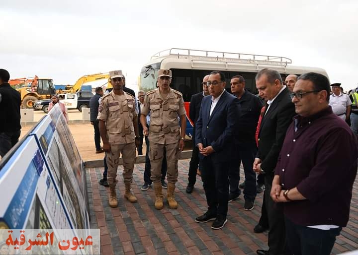 رئيس الوزراء يتفقد مشروع تطوير عواصم المحافظات والمدن الكبرى في مدينة رأس البر