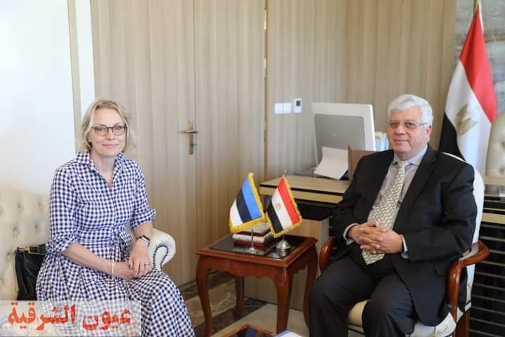 وزير التعليم العالي يُناقش مع سفيرة جمهورية إستونيا سُبل تعزيز التعاون في مجال التعليم