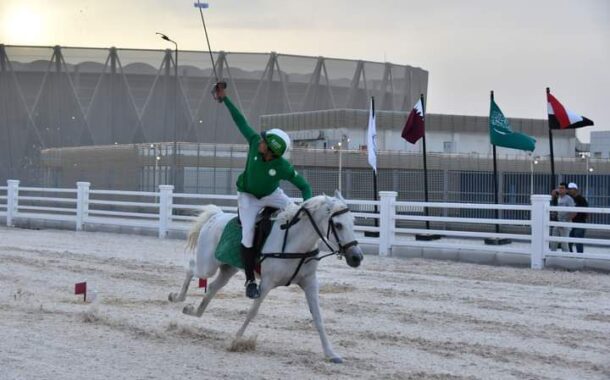 إستمرار فعاليات البطولة العربية العسكرية للفروسية بنادى الفروسية في مصر للألعاب الأولمبية