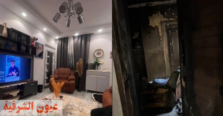 زوج يشعل النيران في شقة زوجته لإقامتها دعوى خلع بالمقطم