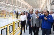 رئيس الوزراء يتفقد مجمع مصانع العربي للغسالات بكوم أبو راضي