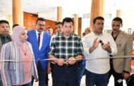 وزير الشباب والرياضة يفتتح معرض للحرف اليدوية بالمدينة الشبابية والرياضية في شرم الشيخ