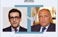وزير الخارجية سامح شكري يُجري اتصالاً مع وزير الخارجية الفرنسي