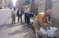 رئيس مدينة الزقازيق يتابع حملات النظافة داخل المدينة